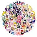 Autocollants de dessin animé Sailor Moon Anime mignon esthétique bricolage papeterie journal