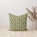 East Urban Home Olive Green Geometric Pillow Cover Cotton Blend | 19 H x 19 W in | Wayfair 2A2D41B07C364BCE8C637C86291B8C04