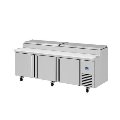 Infrico IRT-MR93EN MR Series 93 1/4" Pizza Prep Table w/ Refrigerated Base, 115v, Stainless Steel