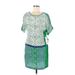 Phoebe Couture Casual Dress: Green Batik Dresses - New - Women's Size 2