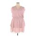 INC International Concepts Casual Dress - Popover: Pink Dresses - Women's Size 2X-Large