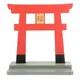 1pc Gebäude Modell japanische Shinto Torii Holztor japanische Torii Tor japanische Schrein Statue