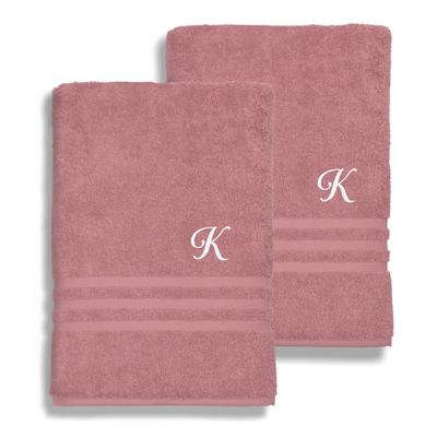 Authentic Hotel and Spa 100% Turkish Cotton 2PC Denzi Bath Sheet Set