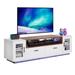 Moasis 63 inch TV Stand with LED RGB Light Entertainment Center for TVs up to 75"