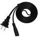 Baade Ac Power Cord 10pcs Ac Power Cord Replacement 2 Prong Power Supply Cable for Television Lamp US Plug