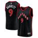 Men's Fanatics Branded RJ Barrett Black Toronto Raptors Fast Break Player Jersey - Statement Edition