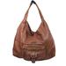 Michael Kors Bags | Michael Kors Brown Leather Slouchy Hobo Shoulder Bag | Color: Brown/Tan | Size: 15" L X 11" H X 4" D