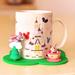 Disney Kitchen | Disney Parks Jerrod Maruyama Mug & Coaster New In Box *Fantasyland* | Color: Blue/White | Size: Os