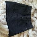 Madewell Skirts | Madewell Denim Skirt - Size 26 | Color: Black | Size: 26