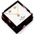 Kate Spade Jewelry | Kate Spade Rock Solid Heart Pendant And Studs Boxed Set:Nib Pink | Color: Gold/Pink | Size: Os