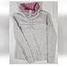 Lululemon Athletica Sweaters | Lululemon Pullover Sweatshirt Women Sz 6 Gray Pink Striped Cinched Reversible | Color: Gray/Pink | Size: 6
