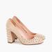 J. Crew Shoes | New Jcrew Size 9 Embellished Suede Pumps In Nude Light Beige Suede | Color: Cream/Tan | Size: 9