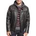 Levi's Jackets & Coats | Levi’s Faux Leather Black Biker Jacket W/ Built In Hoodie Very Nice Medium | Color: Brown | Size: M