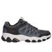Skechers Men's After Burn M.Fit 2.0 Sneaker | Size 14.0 | Charcoal | Leather/Synthetic/Textile