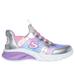 Skechers Girl's Slip-ins: Coastline - Bonita Wave Sneaker | Size 10.5 | Silver | Synthetic/Textile | Machine Washable