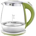 Kettles, Glass Electric Kettle, 1.5L Temperature Control Kettle Led Light, Keep Cordless Water Boiler, Auto Off, 100% Bpa Free, Water Kettle for Coffee, Tea, Espresso/Green hopeful