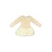 Blueberi Boulevard Dress: Ivory Print Skirts & Dresses - Size 3Toddler