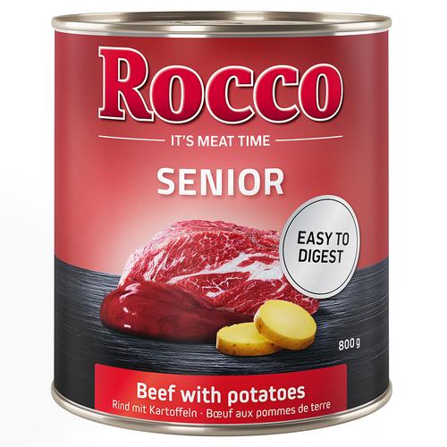Rocco Senior 6 x 800 g - Rind mit Kartoffeln