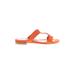 Manolo Blahnik Sandals: Orange Print Shoes - Women's Size 36 - Open Toe