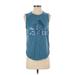 Adidas Active T-Shirt: Blue Activewear - Women's Size X-Small