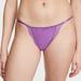 Women's Victoria's Secret Lace-Trim String Bikini Panty