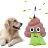 1pc Pet Poop Bag sacchetti per rifiuti di cani e gatti a forma di merda supporto per Dispenser di