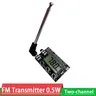 Modulo trasmettitore FM Stereo DC 3V-12V 76M-108Mhz scheda trasmettitore FM trasmissione audio