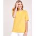 Blair Women's Essential Knit Elbow Length Sleeve Boatneck Top - Yellow - S - Misses
