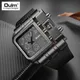 Oulm 3364 Big Square Dial Uhren Männer Luxus Marke Sport Männlichen Quarz Uhr PU Leder herren