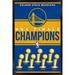 NBA Golden State Warriors - Champions 23 Wall Poster 22.375 x 34 Framed