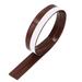 Door Soundproofing 28mm/1.1in Round Hole Silicone Protective Durable Replaceable Lightweight Sealer Strip for RoomBrown