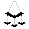 Bat Metal Logo Metal Wind Chime Halloween Decoration Garden Decoration Outdoor Decoration Housewarming Gi Ft