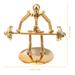 Figurine Sculpture Iron Statue Sports Weightlifting Home Decor Man Fitness Weight Wire Centerpiece Science Cast Pendulum