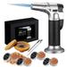 Cocktail Smoker Kit with Torch â€“ 4 Flavors Wood Chips â€“ Bourbon Whiskey Smoker Infuser Kit Old Fashioned Drink Smoker Kit Birthday Bourbon Whiskey Gifts for Men Dad Husband (Without Butane)