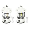 2pcs Outdoor Tent Lamp Professional Camping -resistant Camping Lamp Camping Accessory