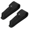 2Pcs Flashlight Holster Holder Flashlight Stretchy Nylon Handheld LED Flashlight Holster Flashlight Carry Case Holder