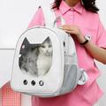 PATLOLLAV Breathable Cat Carrier Backpack Transparent Pet Carrier Backpack for Small Puppy and Bunny Cat Backpack Carrier Airline Approved Waterproof Green Pet Backpack for Small Dog