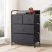 AVAWING 4-drawer Vertical Tower Design Fabric Dresser