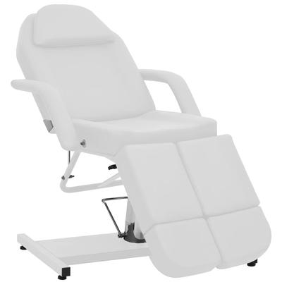 vidaXL Beauty Treatment Chair Massage Bed Reclining Massage Table Faux Leather - 70.9" x 24.4" x 30.7"