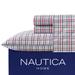 Nautica Cotton Percale Deep Pocket Bed Sheet Sets