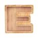 RBCKVXZ Home Decor Personalized Wooden Name Money Box Wooden Deposit Box Twenty Six English Letters Home Essentials