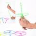 Flying Fairy Toys 40pcs Funny Kids Flying Fairy Toys Educational Rotating Flywheel Plaything for Kids Boys Girls (Random Color Style)