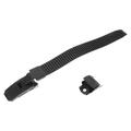 1 Set of Roller Skate Shoes Strap Replaceable Skate Buckle Skate Supplies (Black)