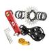 Baoblaze Bike Single Speed Conversion Kit Aluminum Alloy Speed Converter with Spacers 21T Red