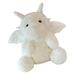 PETSOLA Dragon Stuffed Animal Plush Toy Dragon Plush Toys with Wing Soft Cartoon Flying Dragon Pillow Doll Gifts for Baby White