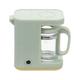 1: 12 Coffee Maker Model Miniature Coffee Machine Coffee Maker Brewer for Fairy House Kids Toys House Kitchen Blue Green