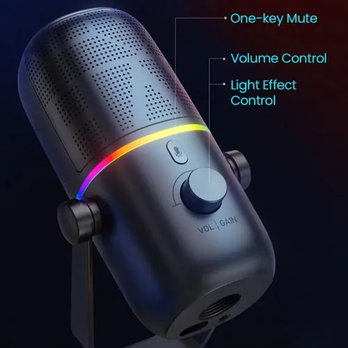 PC Mikrofon Große Latenz-freies Überwachung Präzise Sound-Pick-up für Live-Show Computer Mikrofon USB Mikrofon