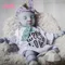COSDOLL bonecas reborn 46cm 100% Silikon Waschbar frühen bildung Blau Baby Spielzeug Kinder Spielzeug Reborn Puppe bebe reborn Puppe #00