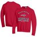 Men's Champion Red Washington Capitals Eco Powerblend Crewneck Sweatshirt