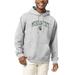 Men's League Collegiate Wear Heather Gray Michigan State Spartans Arch Over Logo Essentials Pullover Hoodie